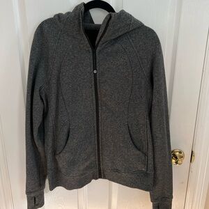 Lululemon Gray Zip-Up Hoodie